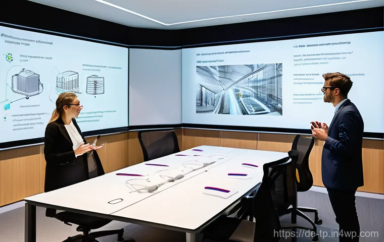 생태계 중심 사고에서의 혁신 사례 분석 - **Prompt 1: Collaborative Innovation Hub**
    "A vibrant, high-tech innovation hub bustling with di...